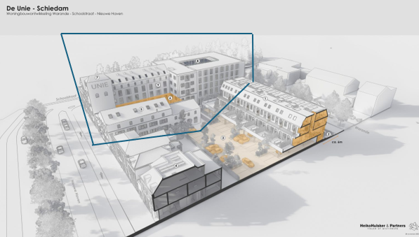 Renovatie van Pakhuis New York en historische panden in het Oranjekwartier